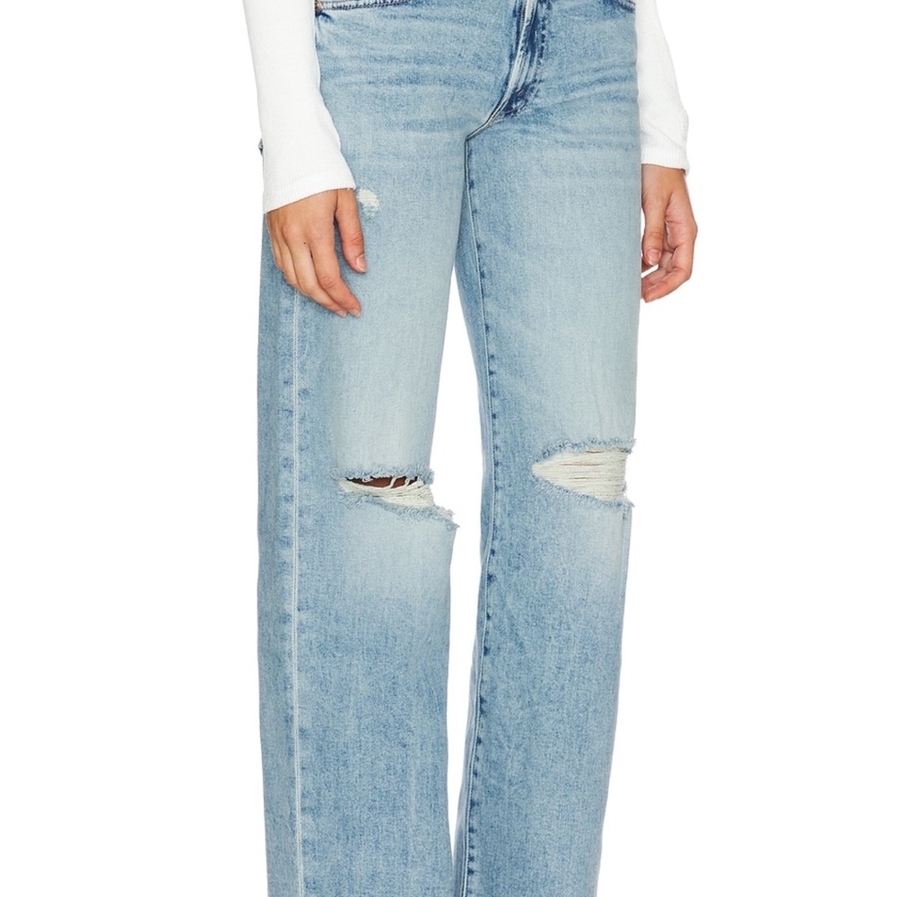 Light Blue Distressed Women's Jeans